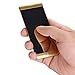 Produktbild Woopower Colorful Mini Ultrathin Metall Anica A7 Handy Quad-Band mit MP3 Bluetooth Dual SIM Handy wasserdicht stoßfest staubdicht Handy Ultrathin (Gold)
