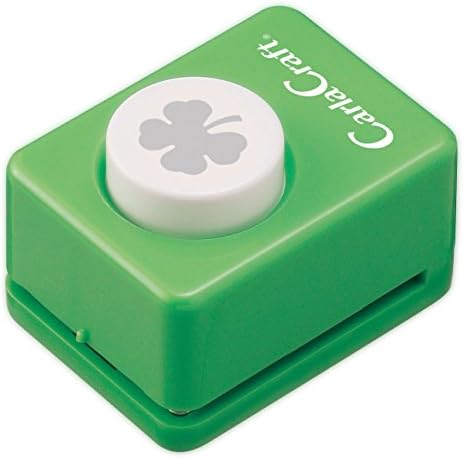 Carla Craft Small Clover (1.5cm Cut Out Shape) Card Paper Craft Punch, Scrapbooking/Plant Collection