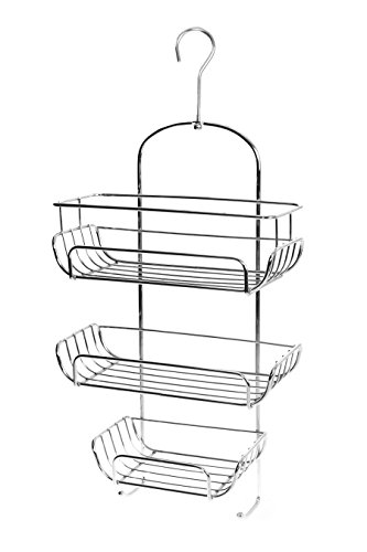 Premier Housewares Duschregal, 3-stöckig, Chrom, 54 x 26 x 11 cm - 2