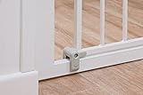 Safety 1st SecurTech Tür- und Treppenschutzgitter, aus Metall, schließt automatisch, Weiß - 5