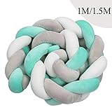 >> MUTI-FUNCTION: Adecuado para usar con la cuna para evitar que su bebé se atasque, también se puede utilizar como cojín de respaldo, almohada para dormir, decoración de ropa de cama.