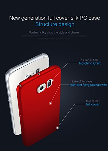 Qissy Carcasa Samsung Galaxy S6 Ultra Slim Anti-Rasgu o y Resistente Huellas Dactilares Protectora Caso de Pl stico Duro Cover Case para Galaxy S6 5 1 Pulgadas Rojo reviews Qissy Carcasa Samsung Galaxy S6 Ultra Slim Anti-Rasgu o y Resistente Huellas Dactilares Protectora Caso de Pl stico Duro Cover Case para Galaxy S6 5 1 Pulgadas Rojo