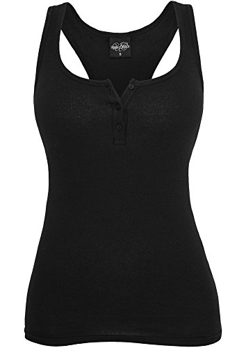 Preisvergleich Produktbild Ladies Button Tanktop black M