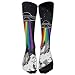 Produktbild DEFFWBb Rainbow UFO Gay Pride Women & Men Knee High Socks Baseball Athletic Tube Long Stockings 50cm