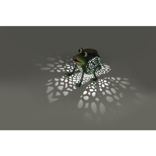 insatech LED Solar Solarleuchte Metallfigur FROSCH Solarfrosch Froschleuchte Gartenleuchte - 6