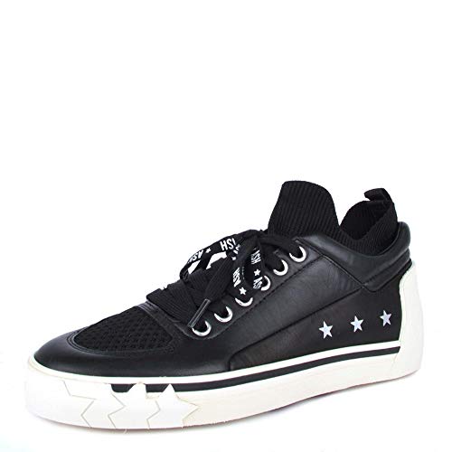 Ash Sneaker Nippy en Cuir Noir Femme 40 Noir