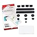 Produktbild Panamami TNS-862 Spielekonsole Staubdicht Set Gummi Staubstecker Set & Hartglas Displayschutzfolie Schutzfolie für Nintendo Switch