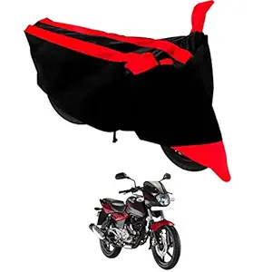 Kandid Black & Red Water Resistant Bike Cover for Bajaj Pulsar 180 DTS-I