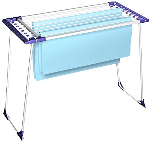 CASA SI ausziehbar Wäscheständer easyFlex 20m, blau - 4