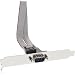 Produktbild InLine Serielles Slotbech, 9-pol Stecker an 10-pin Buchenleiste, 0,6m/Slot bracket, DB9M to 10 pin internal plug 0.6m ART.-Nr : 33208B