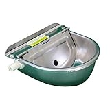  Bebedero automático para perro de acero inoxidable
