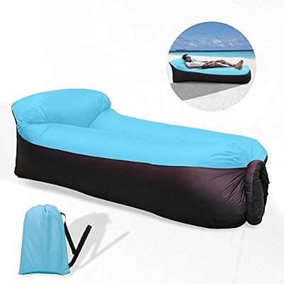 Tongfushop Canapé Gonflable Chaise longue gonflable air Canapé, étanche portable Outdoor Canapé gonflable pour l'intérieur, les loisirs voyages et piscine