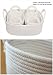 Clearance Sale Set of 3 Nursery Organizers Storage Chest for Baby, White Cotton Rope Christmas Gifts