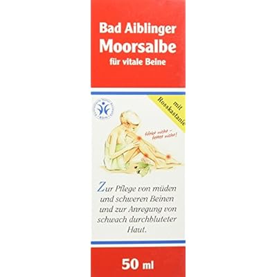 Wurzelsepp Bad Aiblinger Moorsalbe für vitale Beine Bdih, 1er Pack (1 x 50 g)