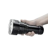 linterna imalent dn70 Tamaño adecuado: ¡nunca encuentra una linterna tan adecuada para sus manos! ¡La dx80 sí! La longitud de 213 mm y el peso de 1204 g, es un juguete delicado en su mano, dondequiera que vaya, la llevará en su bolso o arrodillándose en su cinturón con una funda