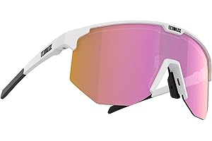 Bliz Hero Sportbrille, matt White-Brown w pink Multi