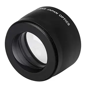 Optimuss 52mm 2X Telephoto Lens Teleconverter for Nikon D5100 D3200 D70 D40 Canon EOS 1300D 600D 5D DSLR Cameras Universal