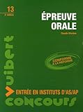 Concours d'entrée en instituts d'AS/AP : Epreuve orale