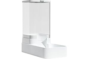 WJnflQN 3.8L Mangeoire Automatique pour Chien Et Chat Distributeur Croquettes Chat Automatique Distributeur Eau Chien PP Mangeoire par Gravité Couleur Aléatoire Feeder