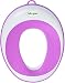 Kids Toilet Training Seat By Lebogner - Purple Potty Trainer For Boys And Girls, Toddler Toilet Topper Ring, Fits Elongated And Round Bowls, Secure Non-Slip Surface, Suction Cup, Storage Hook Included