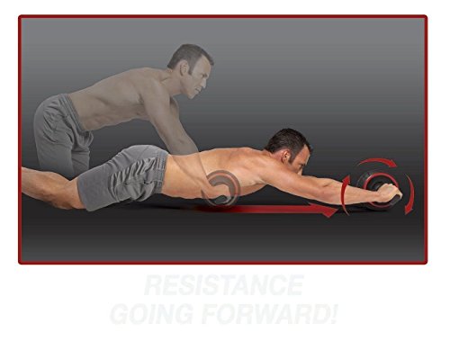 Selbst-einziehbare Bauch-Übungen Workout Roller Wheel mit Kniekissen - 8