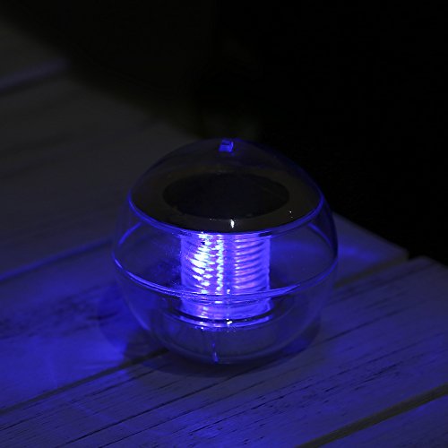 Lixada Solar Farbwechsel Wasser Schwimmende Lampen/LED Outdoor Pendelleuchte - 6
