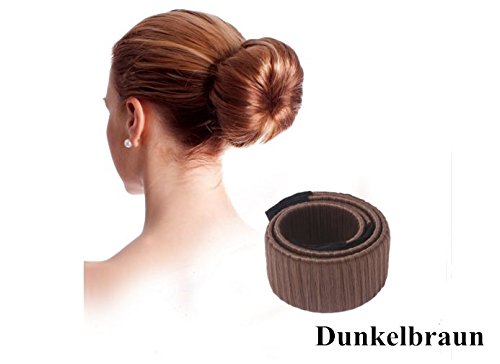 GODHL Donut Hair Bun Maker Styling Werkzeug Fashion Haare Dutt Brautfrisur Frisurenhilfe Haarknoten Haarzopf