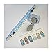 Born Pretty 1g/Box Holographic Rainbow Laser Glitter Powders with Silicone Brush Manicure Nail Art Decoration