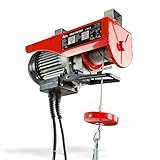 Perfekter Helfer in Ihrer Werkstatt oder auch in Ihrem Lager. Auch hervorragend geeignet im Gerüstbau Dieser Seilzug verfügt über zwei Lasthaken mit Sicherung und mittels Umlenkrolle sind Sie in der Lage, das Hebegewicht zu verdoppeln.