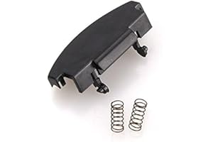 NICOLIE 3 Farben Armlehne Reparatur Deckel Konsole Abdeckung Center Latch Clip Catch Kompatibel Mit Vw Golf 4 Jetta Bora Mk4 Gti R32 Octavia Passat B5 Polo 6R - Schwarz