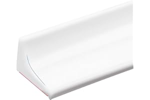 DYHYUH Wasserdichte Silikonstreifen für Bäder und Küchen, Dämme, selbstklebende Wassersperren, für Badumrandungen, Küchenspülen,Verhindert das Überlaufen von Wasser (105cm/41.3Zoll,Weiß)