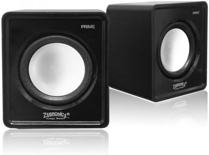 Zebronics Prime 2 2.0 Multimedia Speakers (Black)
