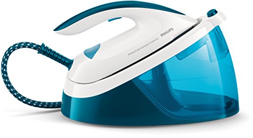 Philips GC6830/20 Ferro generatore di vapore PerfectCare Compact Essential, tecnologia OptimalTEMP, fino a 5.5 bar di pressione della pompa, colpo 270 g, serbatoio 1.3 litri