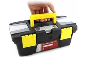 Sevia's Multipurpose Plastic Hand Tools Storage Box Portable Tool Organizer Box with Handle for Tools, Hardware,Stationery, Household Items, Accessories,
