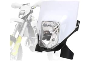 USTPO Faro delantero LED para motocicleta, carenado para FE250 FE350 FE450 FE501 FE250i FE250i TE300i TE300i 2020 2021 Dirt Bike Motocross - Negro