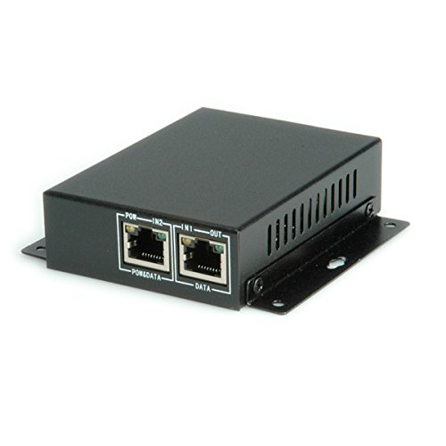 Preisvergleich Produktbild Value 21991497 Gigabit PoE Splitter, 30W schwarz