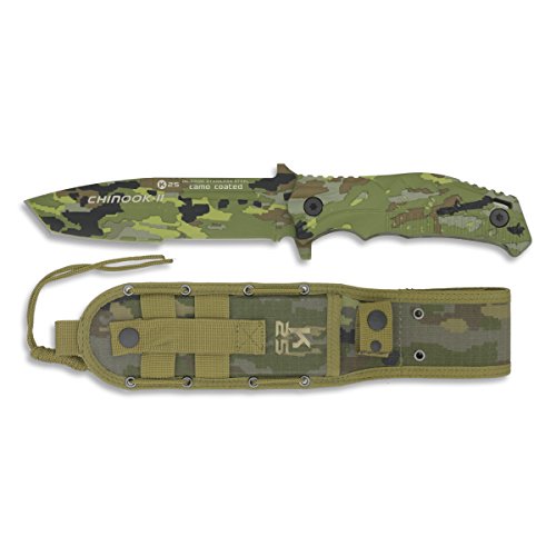 Preisvergleich Produktbild Cuchillo RUI CHINOOK II Camo Español