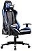 Produktbild Umi Gaming Stuhl Bürostuhl Schreibtischstuhl Höhenverstellbarer Gamer Stuhl Drehstuhl Ergonomisches Design PC Stuhl Chefsessel mit Verstellbaren Armlehnen und Wippfunktion Blau
