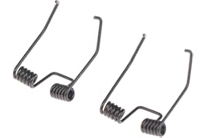 jiuxinyun 2 pezzi in acciaio inossidabile for molle in acciaio a doppia torsione accessori for barbiere molla di ricambio for tagliacapelli elettrico universale