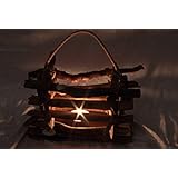 Romantisches Windlicht aus Treibholz