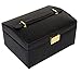 Clearance Sale - Travel Friendly Jewellery Box cum Organizer - Black (JB-001184-BK) RS.1199.00