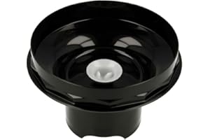 DUJULE Tapa de 350 ml compatible con/pieza de repuesto para batidora Braun 7322115434 MQ9045x, MQ9087x, Multiquick 9, 4200