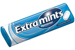 Wrigley's Extra Mints Peppermint Sugar Free Pack Of 16 Tubes