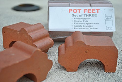 Kübelfüsse,Untersetzer,Terracotta,9er Set,sehr stabil