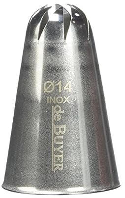 de Buyer 2129.14N Douille à Rose Inox Diamètre 14 mm