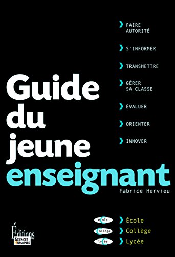 Télécharger Guide du jeune enseignant Livre eBook France