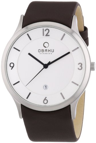 Obaku Harmony Herren-Armbanduhr Extra gross V132X CIRN Obaku Harmony Herren-Armbanduhr Extra gross V132X CIRN