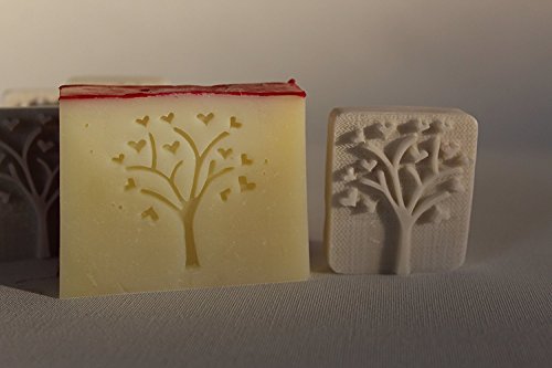 Unitedcovers 1x Seifenstempel Baum mit Herzen und teilweise abgebrochenen Herzen für einen individuelleren Look – Versand aus Deutschland - 5