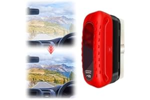 HOIDOKLY Ölfilm-entferner Für Glas Auto Windschutzscheibe, 2024 neuer Glasölfilm-Entferner für Auto, All-in-One-Wisch-Ölfilm-Entferner für Windschutzscheibe, Autoglas-Reinigungswerkzeu (1, Rot)