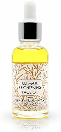 Ultimate Brightening Face Oil in a base of Pomegranate oil 30ml , Vitamin &amp; Anti-oxidant rich blend with organic essential oils